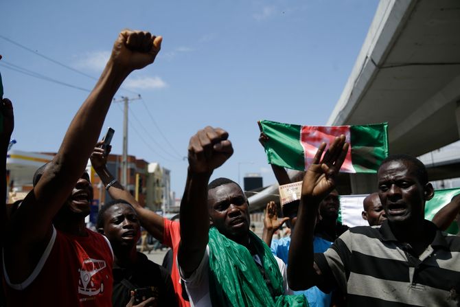 Nigerija protest