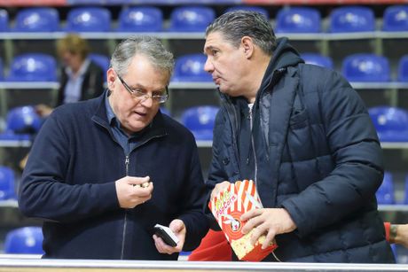 KK Crvena zvezda, Nebojša Čović, Miško Ražnatović KK Crvena zvezda, Nebojša Čović, Miško Ražnatović