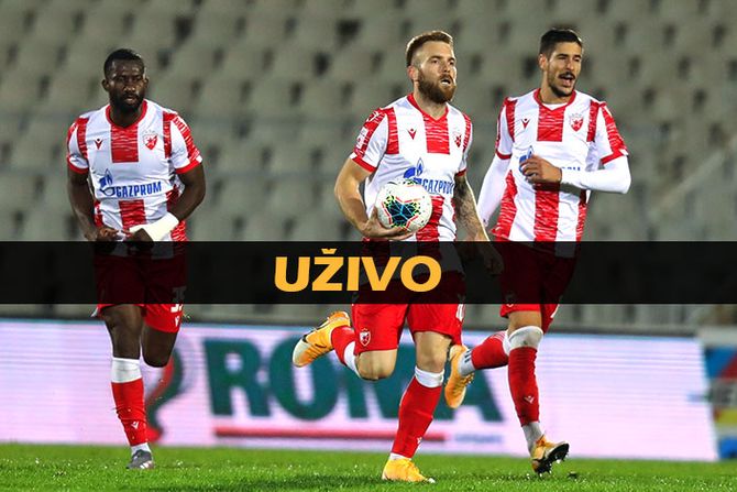 Fudbaleri Crvena zvezda FK UŽIVO