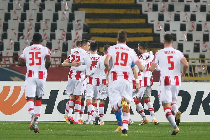 FK Crvena zvezda, FK Slovan Liberec