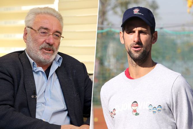 Branimir Nestorovic, Novak Djokovic