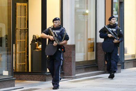 Austria Vienna Attack, Beč napad Austrija, policija