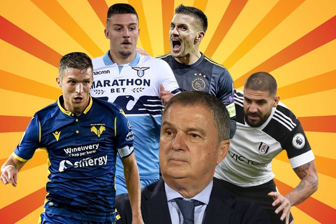 Darko Lazović, Sergej Milinkovic Savic, Aleksandar Mitrović, Dušan Tadić, Ljubiša Tumbaković