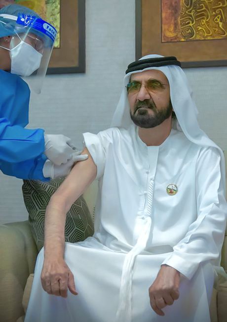 HH Sheikh Mohammed KOrona virus vakcina HH Sheikh Mohammed KOrona virus vakcina