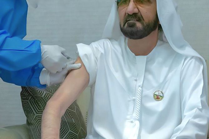 HH Sheikh Mohammed KOrona virus vakcina