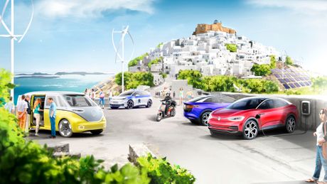 Volkswagen, Grčka, električna vozila