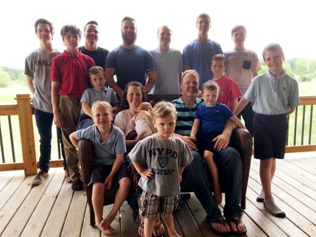The Schwandt family Fourteen Boys Now A Girl The Schwandt family Fourteen Boys Now A Girl