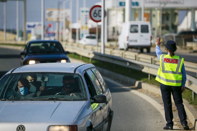 Virus Outbreak Kosovo, Priština Kosovo koronavirus