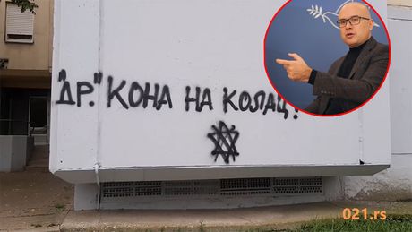 Milos vucevic, grafit mrznje Milos vucevic, grafit mrznje