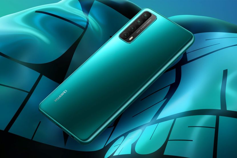 huawei p smart 2021 green