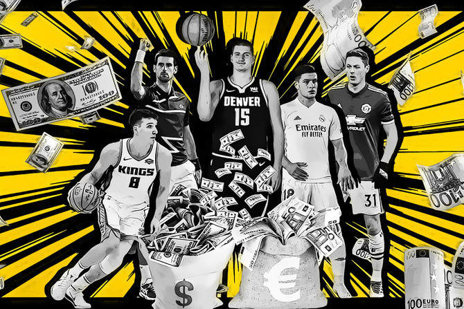 Najbogatiji srpski sportisti, Nikola Jokić, Novak Đoković, Bogdan Bogdan, Luka Jović i Nemanja Matić