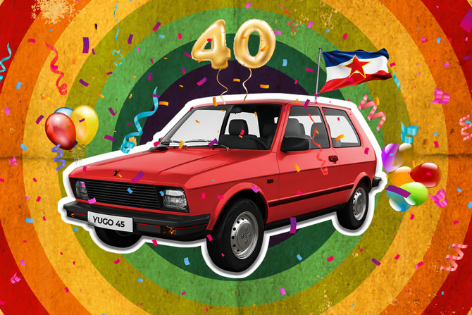 Yugo 45, Jugo, 40 godina od pocetka proizvodnje