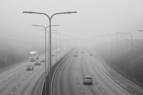 magla, vožnja, saobraćaj