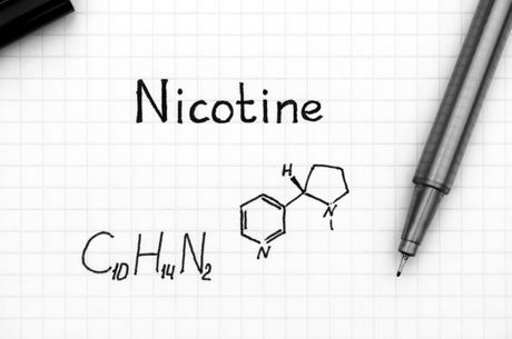 Nikotin, hemijska formula