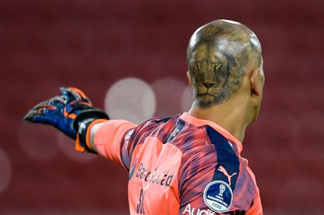 Sebastijan Sosa, tetovaža, lav, glava, golman, FK Independijente