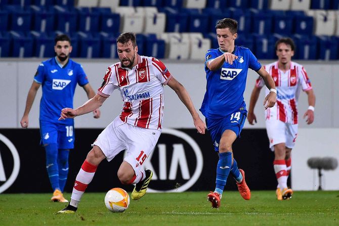 FK Crvena zvezda, Nemanja Milunović, FK Hofenhajm