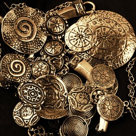 etno nakit, ogrlica, zlato, bakar, narukvica, Baba Vanga