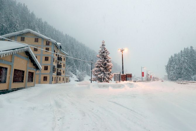 Italija, nevreme, sneg