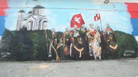 Mural, Kosovo Mural, Kosovo