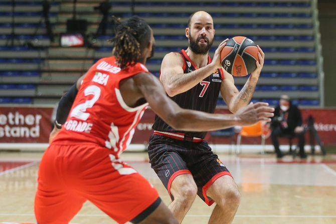 Vasilis Spanulis, KK Crvena zvezda - KK Olimpijakos Vasilis Spanulis, KK Crvena zvezda - KK Olimpijakos