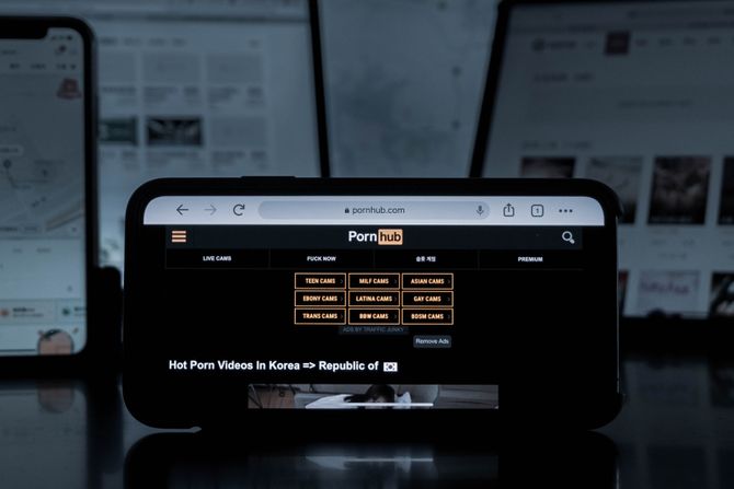 Pornhab, Pornhub, video, telefon