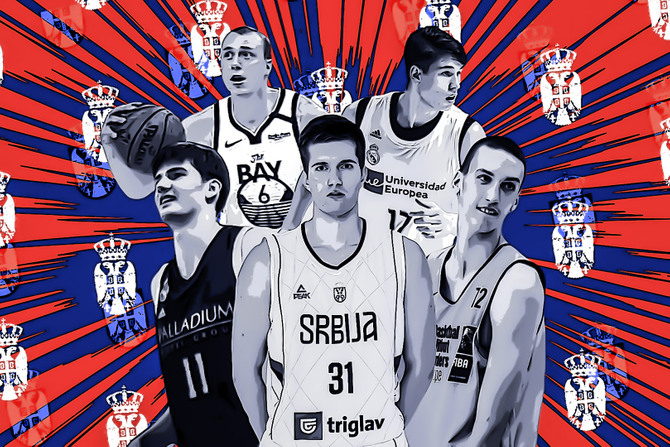 Buducnost srpske kosarke, Mario Nakić, Filip Petrušev, Alen Smailagić, Aleksej Pokuševski, Tristan Vukčević