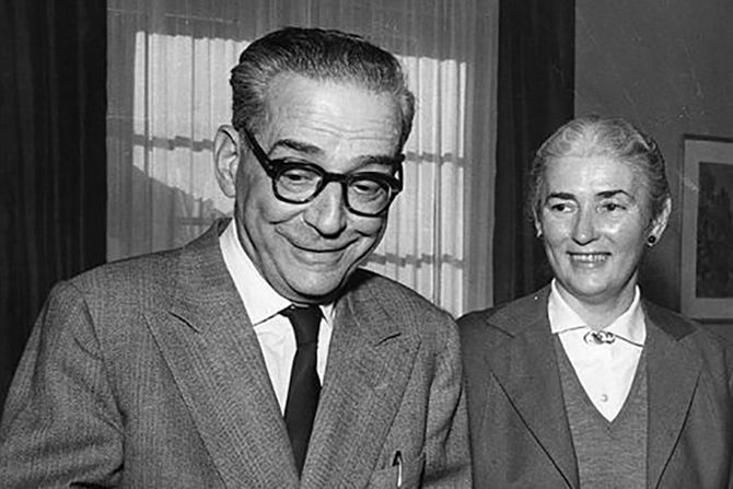 Ivo Andrić i Milica Babić