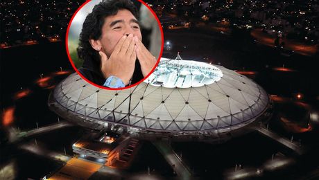 Dijego Diego Maradona, Estadio Único Ciudad de La Plata. Buenos Aires, Argentina.