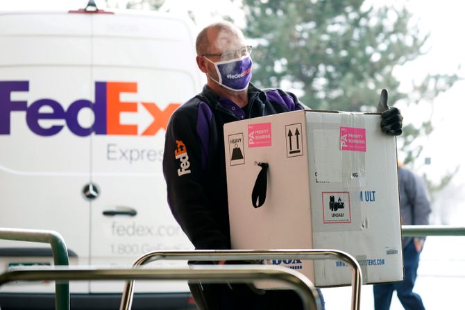 FedEx Fedeks kompanija logo