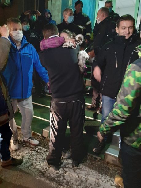 GSS potraga Stefan i Milica zagrljaji GSS potraga Stefan i Milica zagrljaji