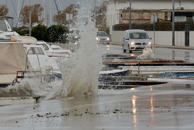 Zadar Hrvatska nevreme Jadransko more oluja talasi