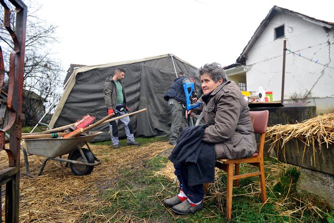 Zemljotres u Hrvatskoj, Majske Poljane