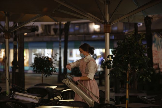 Knez Mihailova ulica Novogodišnja atmosfera Beograd