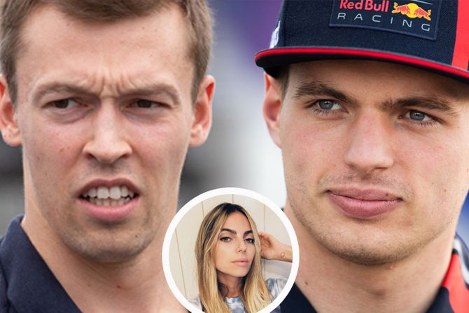 Daniil Kvyat, Max Verstappen, Kelly Piquet