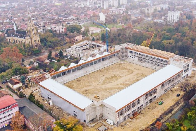 FK TSC, stadion, Bačka Topola