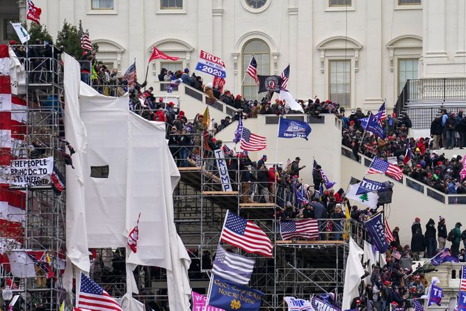 Electoral College Protests, Kapitol Hil, vašington, Demonstracije