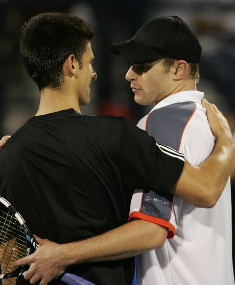 Endi Rodik, Novak Đoković Endi Rodik, Novak Đoković
