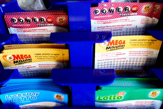 Powerball Mega Millions Lottery Lutrija listići