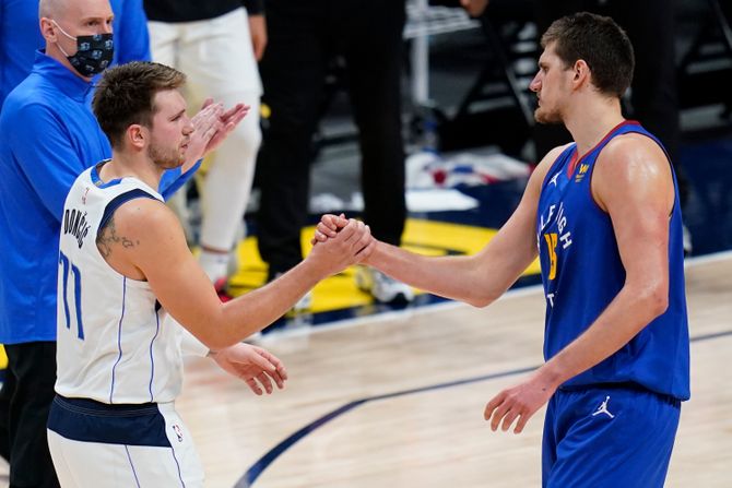 Luka Dončić, Nikola Jokić Luka Dončić, Nikola Jokić
