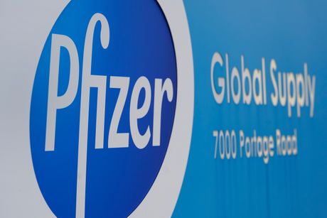 Pfizer kompanija logo vakcina koronavirus
