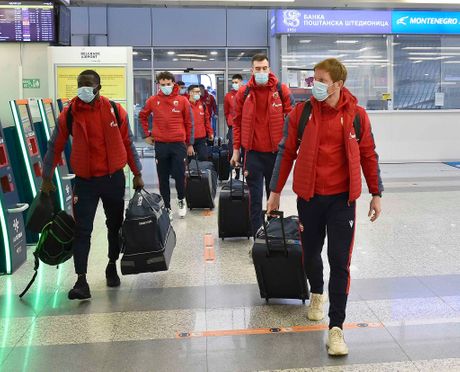 FK Crvena zvezda, odlazak na pripreme