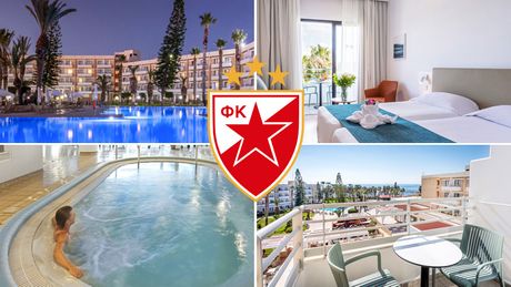 Hotel, FK Crvena zvezda, Pafos, hotel Phaethon