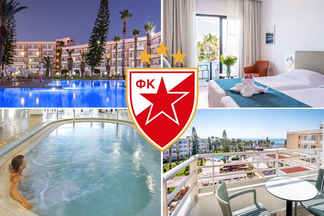 Hotel, FK Crvena zvezda, Pafos, hotel Phaethon