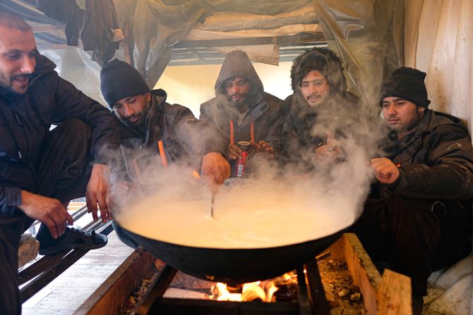 Migranti kamp Lipa Bihać BiH