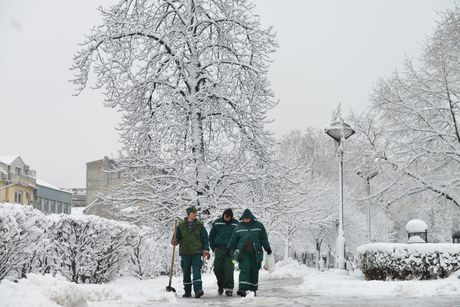 Zima, sneg u Beogradu