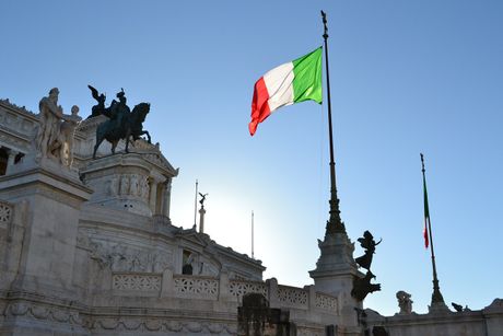 Italija zastava Rim