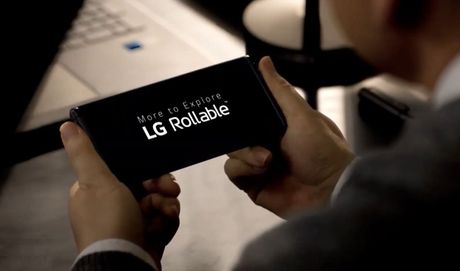 LG Rollable, ekran na rolanje