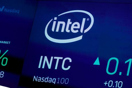 Intel kompanija logo