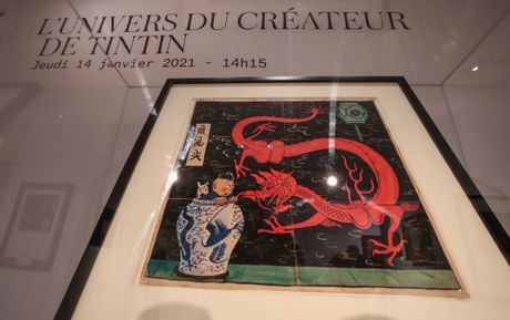 Tintin cover Tintin cover