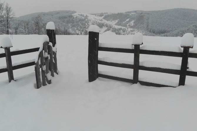 Ivanjica, Lučani, sneg